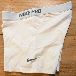 Nike Women's Nike Pro White Shorts